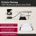 LED Einbauleuchte 3-Step-Dim Cole Coin 1er-Set  IP44 rund 88mm  Coin 6W 470lm 230V dimmbar 2700K Weiß