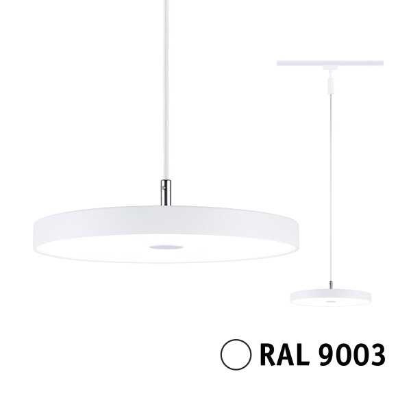 URail Pendel 3-Step-Dim Hildor  850lm 15W 4000K dimmbar 230V Signalweiß