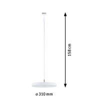 URail Pendel 3-Step-Dim Hildor  850lm 15W 4000K dimmbar 230V Signalweiß