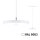 URail Pendel 3-Step-Dim Hildor  850lm 15W 4000K dimmbar 230V Signalweiß