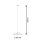 URail Pendel 3-Step-Dim Hildor  850lm 15W 4000K dimmbar 230V Signalweiß
