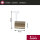 URail Schienenspot Luxe   GU10  max. 10W  dimmbar 230V Gold matt, Signalweiß