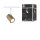 URail Schienenspot Luxe   GU10  max. 10W  dimmbar 230V Gold matt, Signalweiß