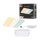 VariFit LED Einbaupanel Veluna IP44 eckig 215x215mm  17W 1300lm White Switch Transparent
