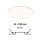 VariFit LED Einbaupanel Veluna IP44 rund 185mm  14W 1000lm White Switch Transparent