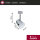 URail Schienenspot Smart Home Zigbee 3.0 Cone Einzelspot inkl. RGBW Leuchtmittel GU10 350lm 5,5W RGBW+ dimmbar 230V Chrom matt