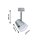 URail Schienenspot Smart Home Zigbee 3.0 Cone Einzelspot inkl. RGBW Leuchtmittel GU10 350lm 5,5W RGBW+ dimmbar 230V Chrom matt