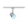 URail Schienenspot Smart Home Zigbee 3.0 Cone Einzelspot inkl. RGBW Leuchtmittel GU10 350lm 5,5W RGBW+ dimmbar 230V Chrom matt