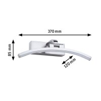LED Bilderleuchte Bento    3000K 300lm 230V 6W  Alu gebürstet