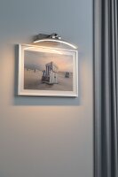 LED Bilderleuchte Bento    3000K 300lm 230V 6W  Alu gebürstet