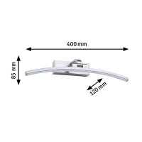 LED Bilderleuchte Bento    3000K 480lm 230V 8,5W  Alu gebürstet