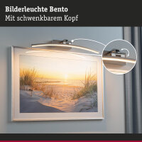 LED Bilderleuchte Bento 3000K 520lm 230V 10W  Alu...
