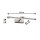 LED Bilderleuchte Mingo   3000K 510lm 230V 9,5W  Altmessing
