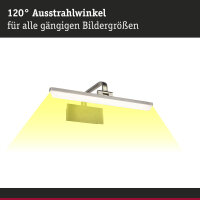 LED Bilderleuchte Renan   3000K 600lm 230V 9,5W  Altmessing