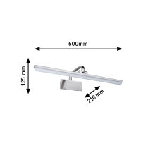 LED Bilderleuchte Renan   3000K 880lm 230V 11W  Alu gebürstet