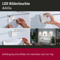 LED Bilderleuchte Adelia   2700K 370lm 24V 4,5W dimmbar Alu gebürstet