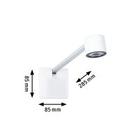 LED Bilderleuchte Adelia   2700K 370lm 24V 4,5W dimmbar Alu gebürstet