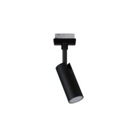 URail Schienenspot 3-Step-Dim Tubo Einzelspot  190lm 4W 3000K dimmbar 230V Schwarz matt