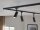 URail Schienenspot 3-Step-Dim Tubo Einzelspot  190lm 4W 3000K dimmbar 230V Schwarz matt