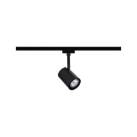 URail Schienenspot Luxe GU10  max.10W  dimmbar 230V Schwarz matt