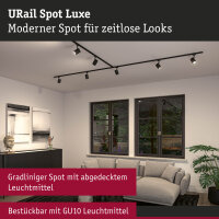 URail Schienenspot Luxe GU10  max.10W  dimmbar 230V...