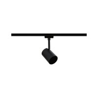 URail Schienenspot Luxe GU10  max.10W  dimmbar 230V Schwarz matt