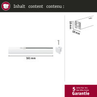 URail Einspeisung Ende   161x18mm max. 1000W...