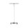 URail Pendel Smart Home Zigbee 3.0 Hildor RGBW  510lm 10W RGBW+ dimmbar 230V Chrom matt