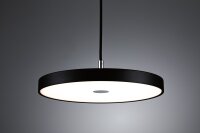 LED Pendelleuchte Smart Home Zigbee 3.0 Hildor   2700K 1000lm 17W Schwarz matt dimmbar