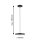 LED Pendelleuchte Smart Home Zigbee 3.0 Hildor   2700K 1000lm 17W Schwarz matt dimmbar