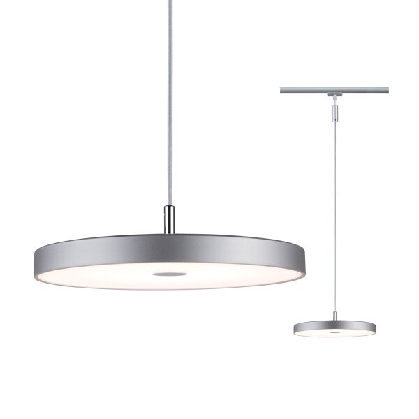 URail Pendel 3-Step-Dim Hildor 850lm 15W 3000K dimmbar 230V Chrom matt