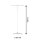 URail Pendel 3-Step-Dim Hildor 850lm 15W 4000K dimmbar 230V Weiß