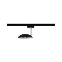 URail Schienenspot Sphere Einzelspot  600lm 7,4W 4000K dimmbar 230V Schwarz matt
