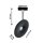 URail Schienenspot Sphere Einzelspot  600lm 7,4W 4000K dimmbar 230V Schwarz matt