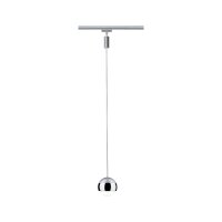 URail Pendel Capsule II   440lm 6,3W 4000K dimmbar 230V Chrom matt, Chrom