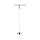 URail Pendel Capsule II   440lm 6,3W 4000K dimmbar 230V Chrom matt, Chrom