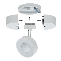 URail Schienenspot Base Einzelspot   max. 50W   230V Weiß