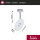 URail Schienenspot Sphere Einzelspot  493lm 7W 2700K dimmbar 230V Weiß, Chrom