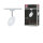 URail Schienenspot Sphere Einzelspot  493lm 7W 2700K dimmbar 230V Weiß, Chrom