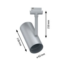 URail Schienenspot Apol Einzelspot E27  max. 50W  dimmbar...