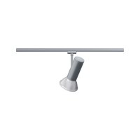 URail Schienenspot Apol Einzelspot E27  max. 50W  dimmbar 230V Chrom