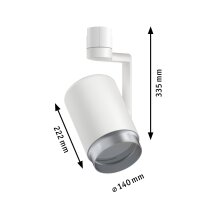 URail Schienenspot Asthene Einzelspot E27  max. 50W...