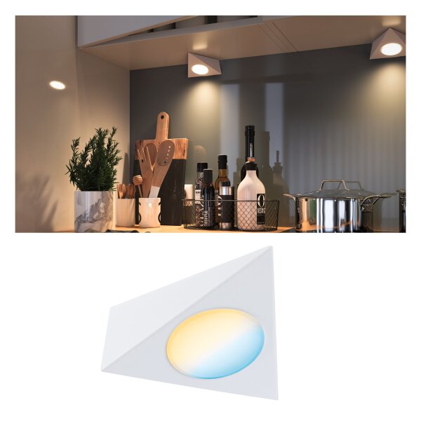 Clever Connect LED Spot Trigo Tunable White 2,1W   Weiß matt
