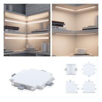 Clever Connect Verbinder Border X-Verbinder 50x50mm...