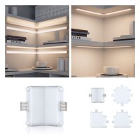 Clever Connect Verbinder Border Wand-Verbinder 24x38mm...
