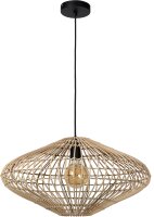 LUCIDE MAGALI - Pendelleuchten - Ø 56 cm - 1xE27 - Helles Holz