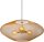 LUCIDE MESH - Pendelleuchten - Ø 85 cm - 3xE27 - Mattes Gold/Messing