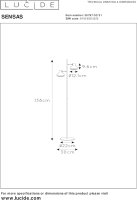 Lucide SENSAS - Stehlampe - 2xGU10 (ES111) - Weiß_indoor