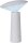 LUCIDE JIVE - wiederaufladbare Tischlampe Innen/Außen - Akku/Batterie - Ø 13,7 cm - LED Dim. - CCT - 1x3W 2800K/6500K - IP44 - Weiß