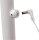 LUCIDE GILLY - wiederaufladbare Stehlampe Mit Leselampe - Akku/Batterie - LED Dim. - 1x6W 2700K - Weiß